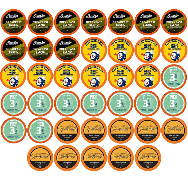 Two Rivers Coffee Flavored Coffee Pods Compatible with Keurig K Cup Brewers Variety Pack