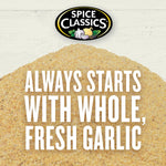 Spice Classics Granulated Garlic 25 oz - 1 Container of Kosher Garlic Powder Seasoning with Robust Flavor