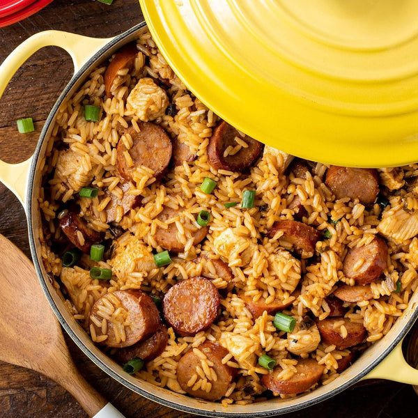 Zatarain's New Orleans Style Jambalaya Rice Mix with Onions, Bell Peppers, Garlic, 8 oz, Gluten-Free, Easy-Prep