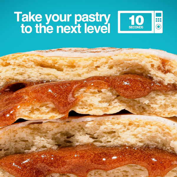 Legendary Foods 22g Protein Pastry, Frosted Cinnamon, Low Carb, Gluten Conscious, Keto Snack, 8 Pack
