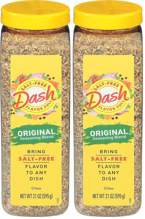Dash Original Salt-Free Seasoning Blend, 21 Ounce, 6x5x4 inches, USA Made