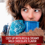 Swiss Miss milk chocolate hot cocoa mix, 1.38 oz, 50-count, bulk, packaging dimensions 13x18.5x29 cm, 4.8 pounds