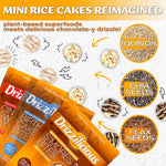 Mini Rice Cakes Variety Pack with Rice Crisps and Flavored Rice Cakes
