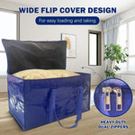 Extra Heavy Duty Large Moving Bags with Strong Zipper & Carrying Handles
