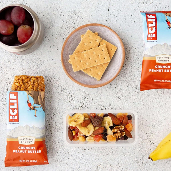 CLIF BAR Energy Protein Bars Crunchy Peanut Butter 15 Pack Non GMO