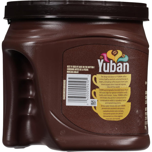 Yuban Traditional Medium Roast Ground Coffee, 27.9 oz, Single Serve Canister