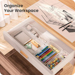 Drawer Organizer for Bathroom, Vanity, and Desk Drawers