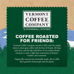 Vermont Coffee Company Organic Medium Roast Single-Serve Compostable Coffee Pods for Keurig