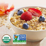QUAKER Instant Oatmeal, USDA Organic, Non-GMO Project Verified, 3 Flavor Variety Pack, Individual Packets, 32 Count (Pack of 1)