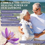 Divine Saffron Threads - Pure Red Saffron from Afghanistan - 1g - Award Winning for Cooking & Wellness