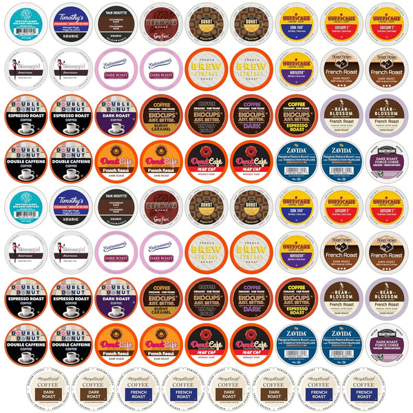 Dark Roast Coffee Pod Variety Pack for Keurig K Cups