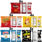 Frito-Lay Classic Mix Variety Pack, Single Serve Snack Bags, Pack of 21