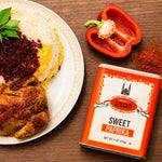 authentic Szeged Sweet Paprika Powder seasoning spice deep red 4 oz tin