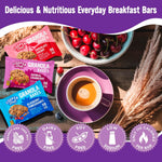 Soft Baked Granola Bars Variety Pack, Nut Free, Low Sodium, Individually Wrapped