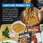Momofuku Soy & Scallion Ramen Noodles, 4 Pack, Instant Noodles with 10g Protein, Restaurant Quality