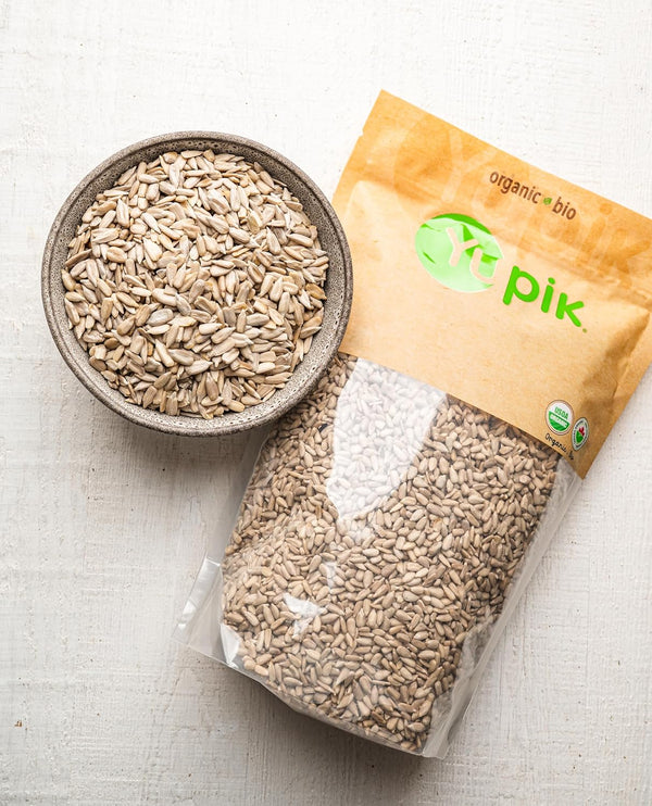 Organic Sunflower Seeds No Shell 2.2 lb Non-GMO Vegan Gluten-Free Kosher Healthy Snacks