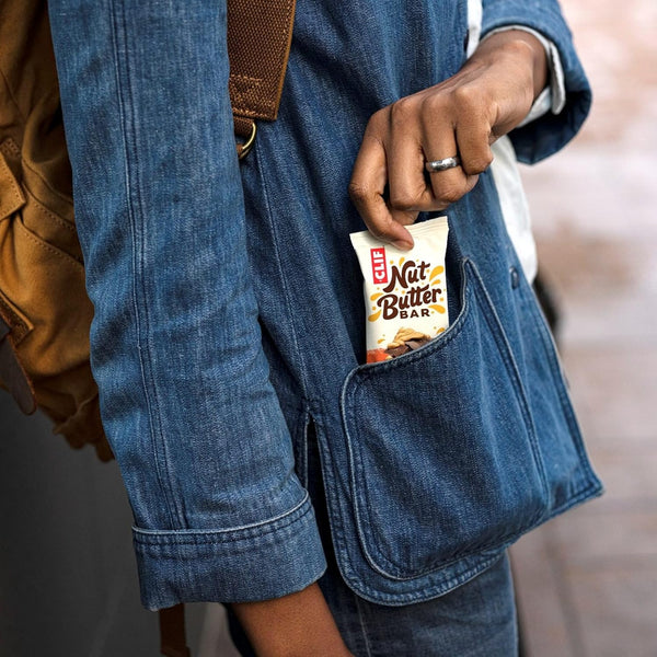 CLIF Nut Butter Bar - Chocolate Peanut Butter Energy Snack Bars - 5 Pack - 1.76 oz - USDA Organic - Non-GMO
