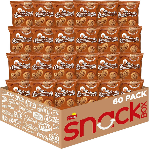 Variety Pack of Grandma's Cookies, 30 Count, Perfect for Snacking