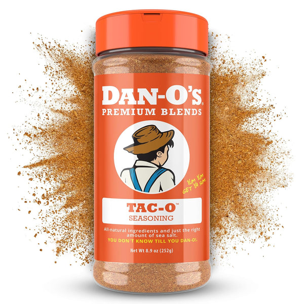 Dan-O's 7.6 oz Sugar-Free All-Purpose Cheesening Seasoning for Pizza Popcorn Chicken Bread and More