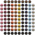 InfuSio Coffee Pods Variety Pack, 96 Count, 12 Crafted Medium & Dark Roast Blends, Compatible with Keurig 2.0 Brewers