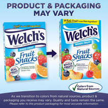 Welch's Gluten Free Mixed Fruit Snack Box, 40 x 0.8oz Snack Packs