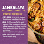 Zatarain's New Orleans Style Jambalaya Rice Mix with Onions, Bell Peppers, Garlic, 8 oz, Gluten-Free, Easy-Prep