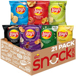 Lay's Potato Chips Variety Pack, 21 Pack, 1 oz Bags, Packaging and May Vary