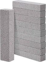 HongWay 10 Pack Pumice Stone for Cleaning, Heavy Duty Strong Pumice Cleaning Bar for Bathtubs, Kitchen Sink, Grill, Household