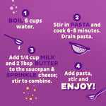 Annie's Organic Pasta Macaroni and Cheese with Real Cheddar, Quick Family Meal or Snack, 6 oz