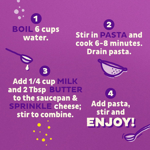 Annie's Organic Pasta Macaroni and Cheese with Real Cheddar, Quick Family Meal or Snack, 6 oz