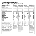 Popcorn Variety Pack with 12 Mini Cones