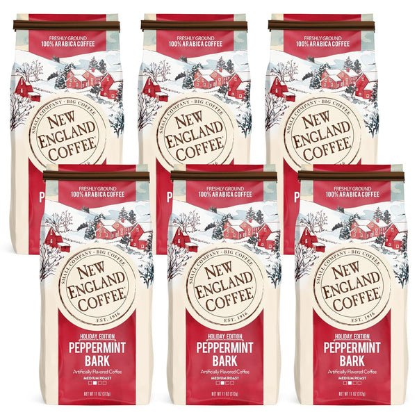 New England Coffee Blueberry Cobbler Medium Roast Ground Coffee, 11oz Bag