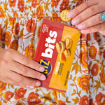 RITZ Bits Peanut Butter and Cheese Sandwich Crackers Variety Pack, 20 Snack Packs