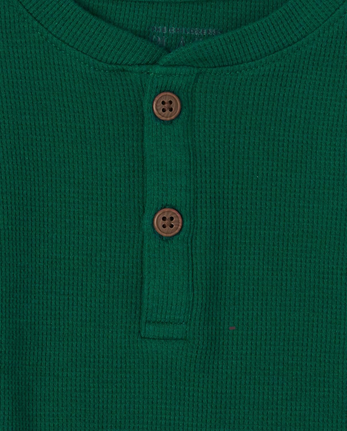 The Children's Place Baby Toddler Boys Long Sleeve Thermal Henley Top