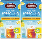 Celestial Seasonings Cold Brew Red, White & Blueberry Iced Tea Bags, 18 Count, Non-GMO