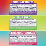 Welch's Fruit Snacks, Juicefuls Fusions, 50ct Variety Box with Three Unique Flavor Collections