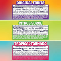 Welch's Fruit Snacks, Juicefuls Fusions, 50ct Variety Box with Three Unique Flavor Collections