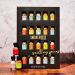 Smokehouse by Thoughtfully 20-count Ultimate Grilling Spice Set with Chili Garlic, Rosemary, and more