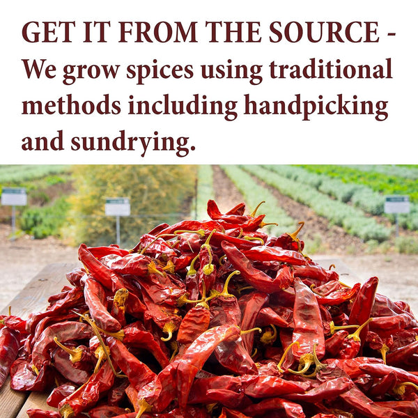 The Spice Way - Premium Crushed Aleppo Pepper Flakes 4 oz Kosher Non GMO Halaby Pepper Flakes Pul Biber Marash Chili Pepper