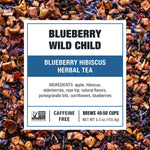 Tiesta Tea Blueberry Wild Child Loose Leaf Herbal Tea Blend