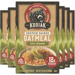 Kodiak Instant Oatmeal Packets, Chocolate Chip, High Protein, 100% Whole Grains, 6 boxes with 6 packets each (36 packets total)