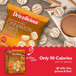 Mini Rice Cakes Cinnamon Swirl, Gluten Free, Vegan, 90 Calories Per Bag