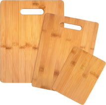 Totally Bamboo 3-Piece Cutting Board Set for Kitchen Use