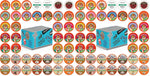 Crazy Cups Flavored Coffee Pods Variety Pack for Keurig K Cups Brewers