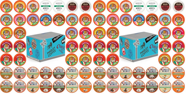 Crazy Cups Flavored Coffee Pods Variety Pack for Keurig K Cups Brewers