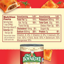 Chef Boyardee Mini Ravioli, 15 oz, 4-Pack: Delicious, Convenient Pasta Meal