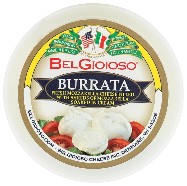 Burrata Mozzarella, Ball, 8 oz