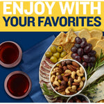 PLANTERS Deluxe Mixed Nuts with Sea Salt, 27 oz Resealable Container - Variety Mixed Nuts Snacks with Cashews, Almonds, Pecans, Pistachios & Hazelnuts - Energy Boost - Kosher
