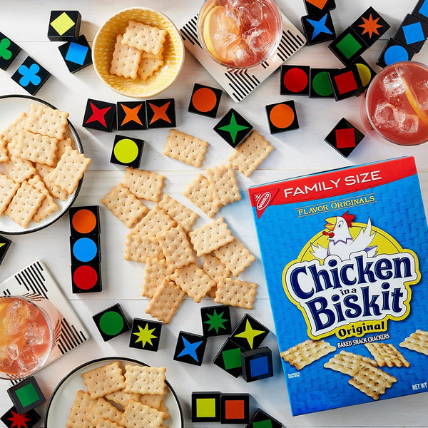 Original Baked Snack Crackers, Family Size, 12 oz