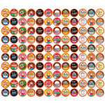 Coffee Pod Variety Packs Flavored Sampler Assorted Compatible with 2.0 K-Cup Brewers Variety Pack 52 Count